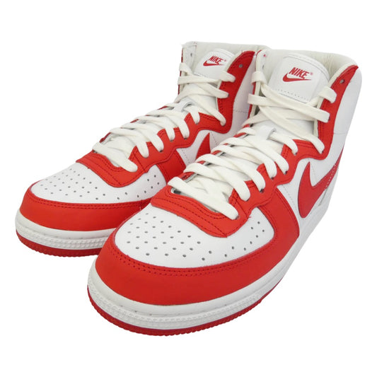 COMME des GARCONS HOMME PLUS コムデギャルソンオムプリュス NIKE ナイキ FD4159-102 × Nike Terminator High Red ナイキ ターミネーター ハイ ホワイト系 レッド系 28cm【新古品】【未使用】【中古】