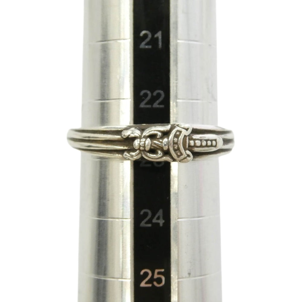 CHROME HEARTS クロムハーツ(原本無) BABY CLSC ベイビー クラシック ダガー リング シルバー系 約23号【中古】