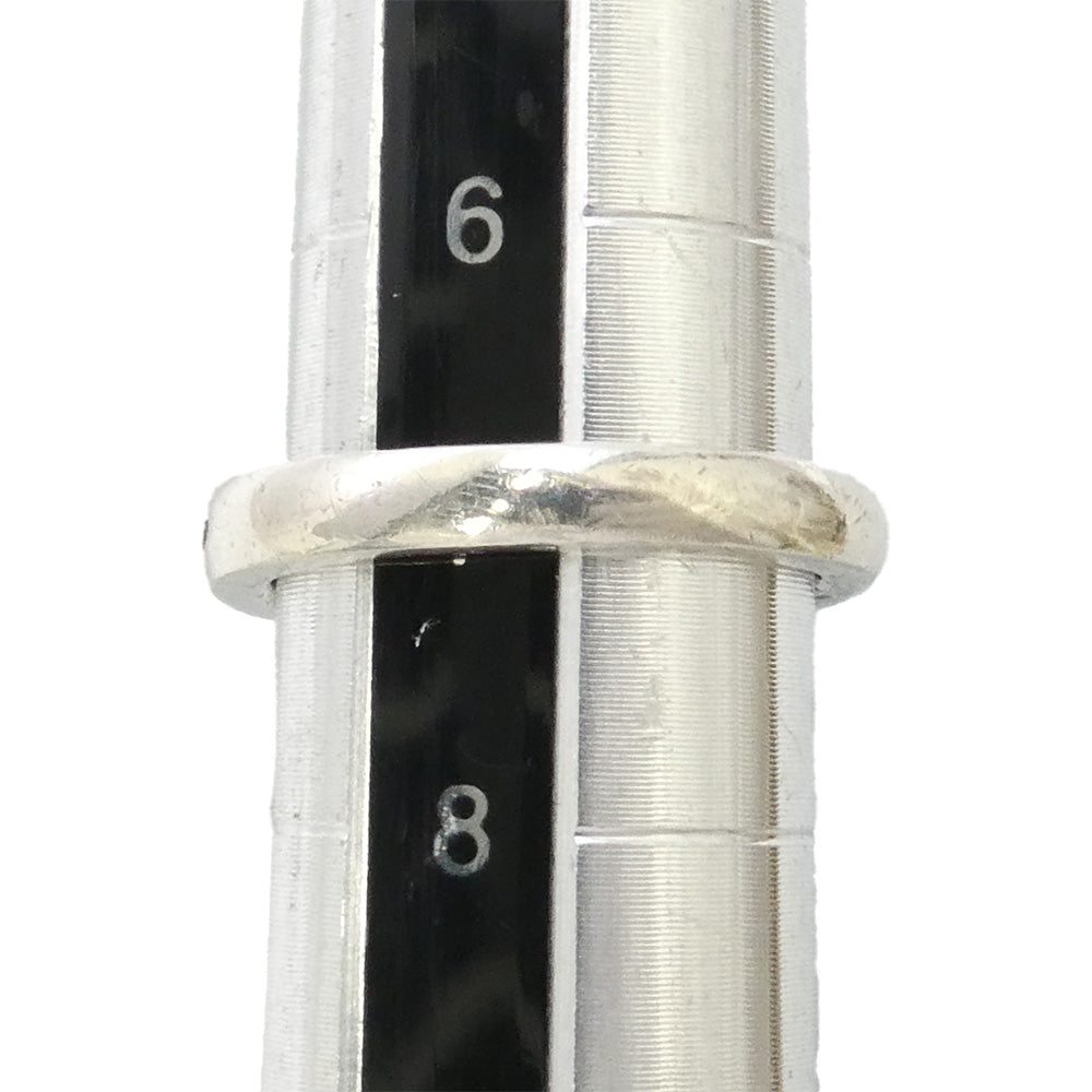Justin Davis ジャスティンデイビス SRJ435 AMULET アミュレット クロス リング シルバー系 7号【中古】