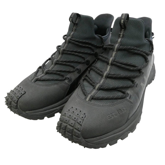 MONCLER モンクレール 26SS TRAILGRIP LITE 2 トレイルグリップ トレッキング ランニング シューズ ローカットスニーカー ブラック系 45【中古】