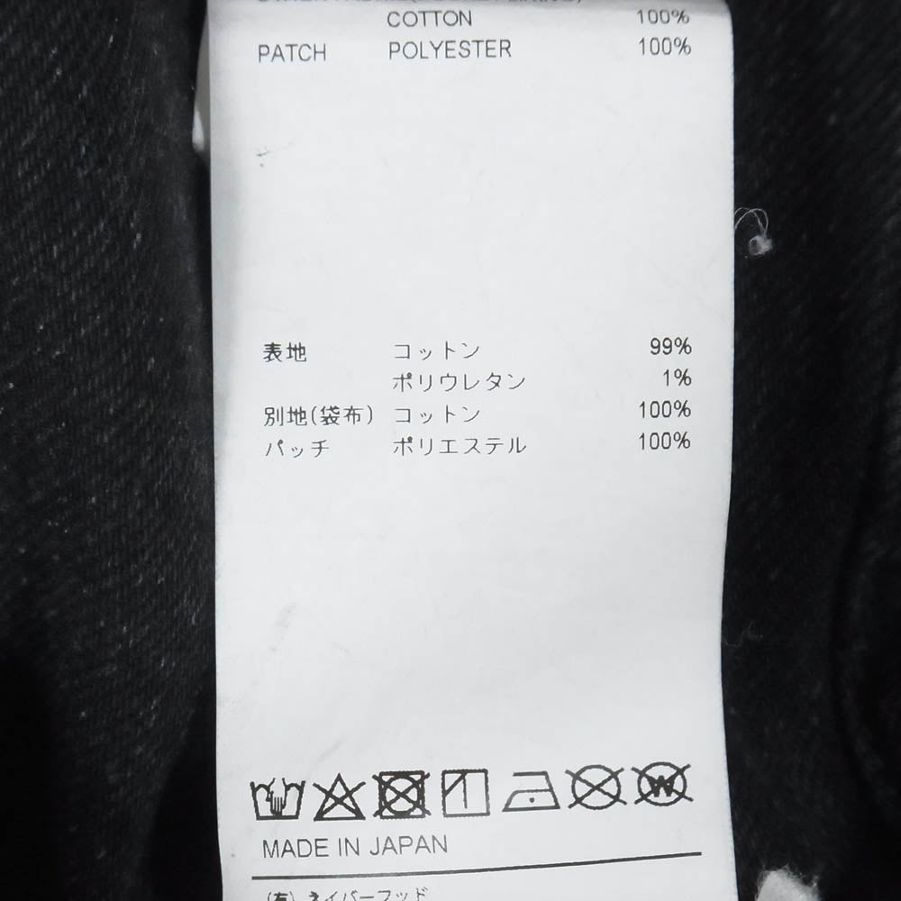 WTAPS ダブルタップス 22AW 222BRDT-PTM02 Blues Skinny Trousers ブルース スキニー トラウザー デニムパンツ ブラック系 3【中古】