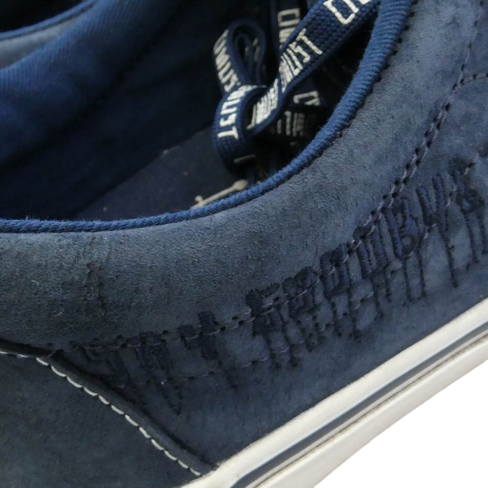 VANS バンズ VN0A5FCF6F6 x CIVILIST シビリスト SK8 LOW スケート ロー スエード スニーカー ダークネイビー系 26.5cm【中古】