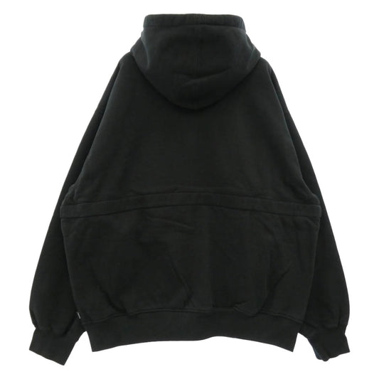 Supreme シュプリーム MARITHE + FRANCOIS GIRBAUD マリテフランソワジルボー 25SS x Marithe + Francois Girbaud マリテフランソワジルボー Zip Up Hooded Sweatshirt ジップアップ フーディー スウェットシャツ パーカー ブラック系 L【極上美品】【中古】