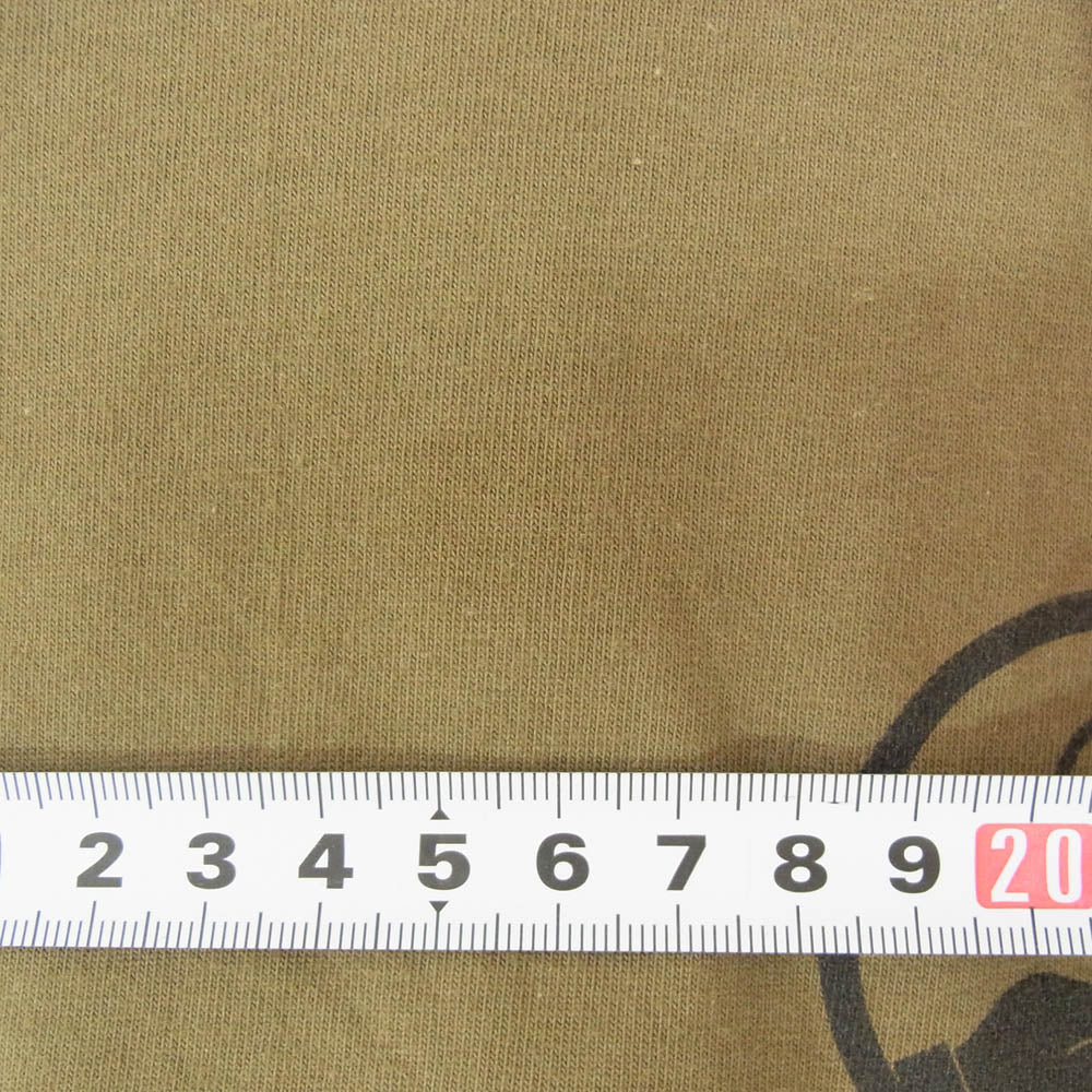 NEIGHBORHOOD ネイバーフッド SPECIMEN RESEARCH LABORATORY SRL ロゴ プリント 長袖 Tシャツ カットソー カーキ系 XL【中古】