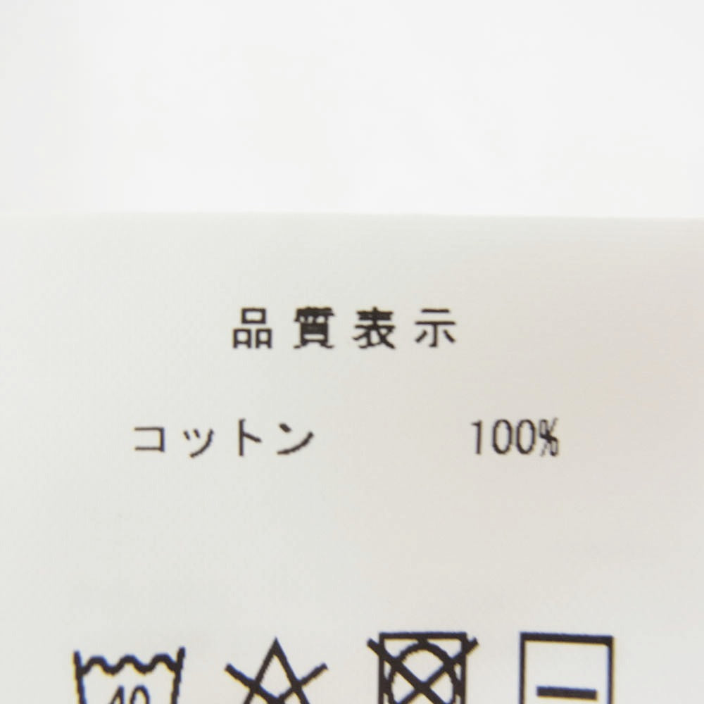 DESCENDANT ディセンダント 19SS 191TNDS-CSM01S BOX CREW NECK SS ボックス ロゴ クルーネック 半袖 Tシャツ ホワイト系 4【中古】