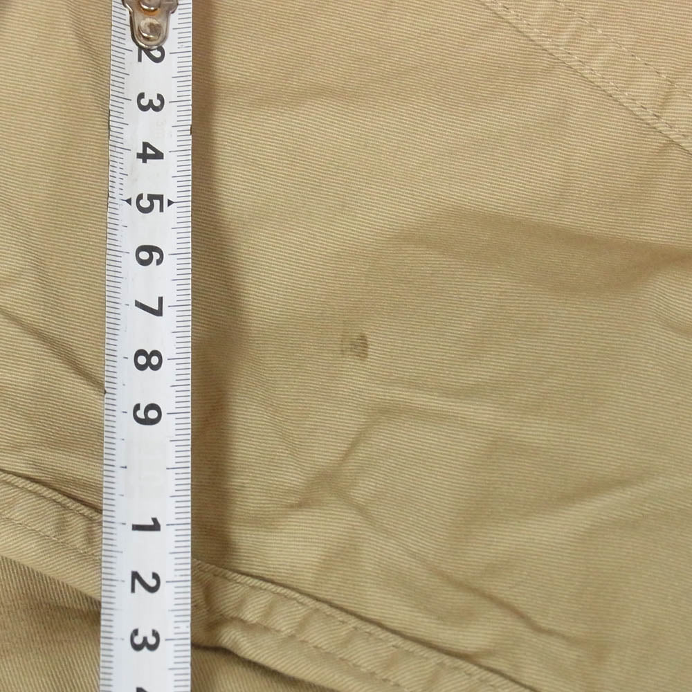 WTAPS ダブルタップス 21AW 212BRDT-SHM05 COTTON TWILL SMOCK LS コットンツイル プルオーバー クルーネック 長袖 スモック ベージュ系 2【中古】
