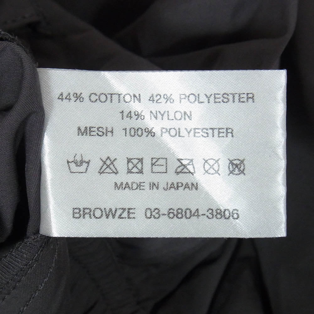The Ennoy Professional ザ エンノイ プロフェッショナル 24AW AW24BRENPT04LP × スタイリスト私物 CPN PANTS ナイロン パンツ ダークグレー系 L【中古】