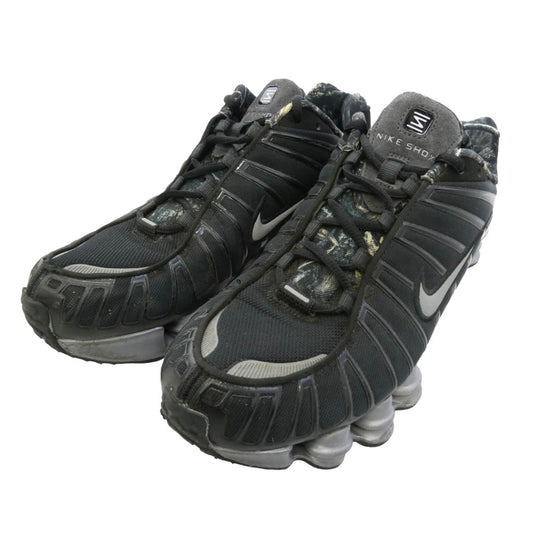 NIKE ナイキ IQ0299-010 Shox TL Realtree Camo Black ショックス TL リアルツリーカモ スニーカー ブラック系 28cm【中古】