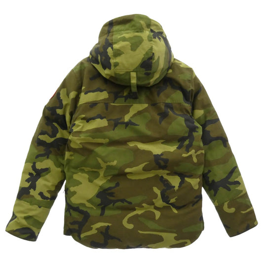 CANADA GOOSE カナダグース 4550M MAITLAND PARKA カモ メイトランド パーカ ダウン ジャケット モスグリーン系 M【中古】