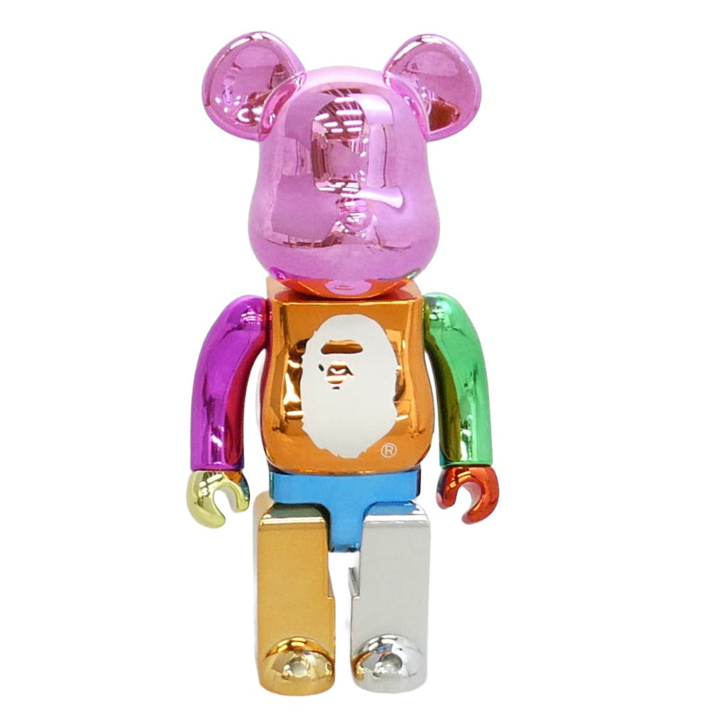 A BATHING APE アベイシングエイプ 25th ANNIV. MULTI COLOR BE@RBRICK 400％ ベアブリック マルチカラー系【中古】 A BATHING APE アベイシングエイプ 25th ANNIV. MULTI COLOR BE@RBRICK