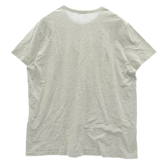 MONCLER モンクレール C20918022550 MAGLIA T-SHIRT コミック アニメプリント ラバーロゴ 半袖 Tシャツ グレー系 XXL【中古】