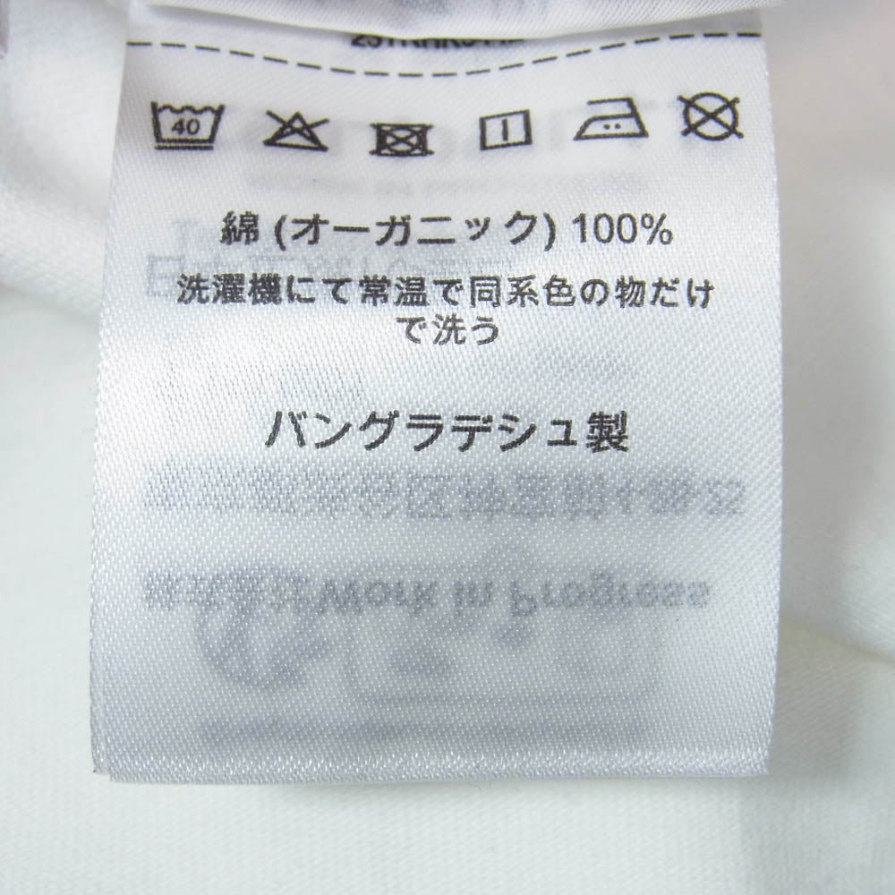 Carhartt カーハート American Script LS アメリカン スクリプト ロゴ刺繍 長袖 Tシャツ ホワイト系 S【中古】