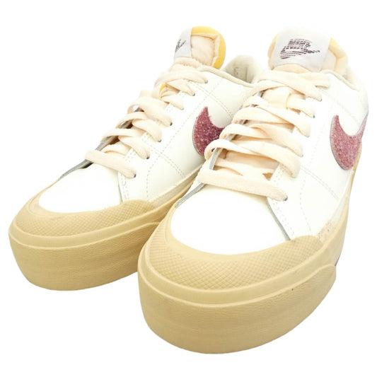 NIKE ナイキ DZ4766-133 COURT LEGACY LIFT コートレガシー リフト スニーカー ベージュ系 24cm【中古】