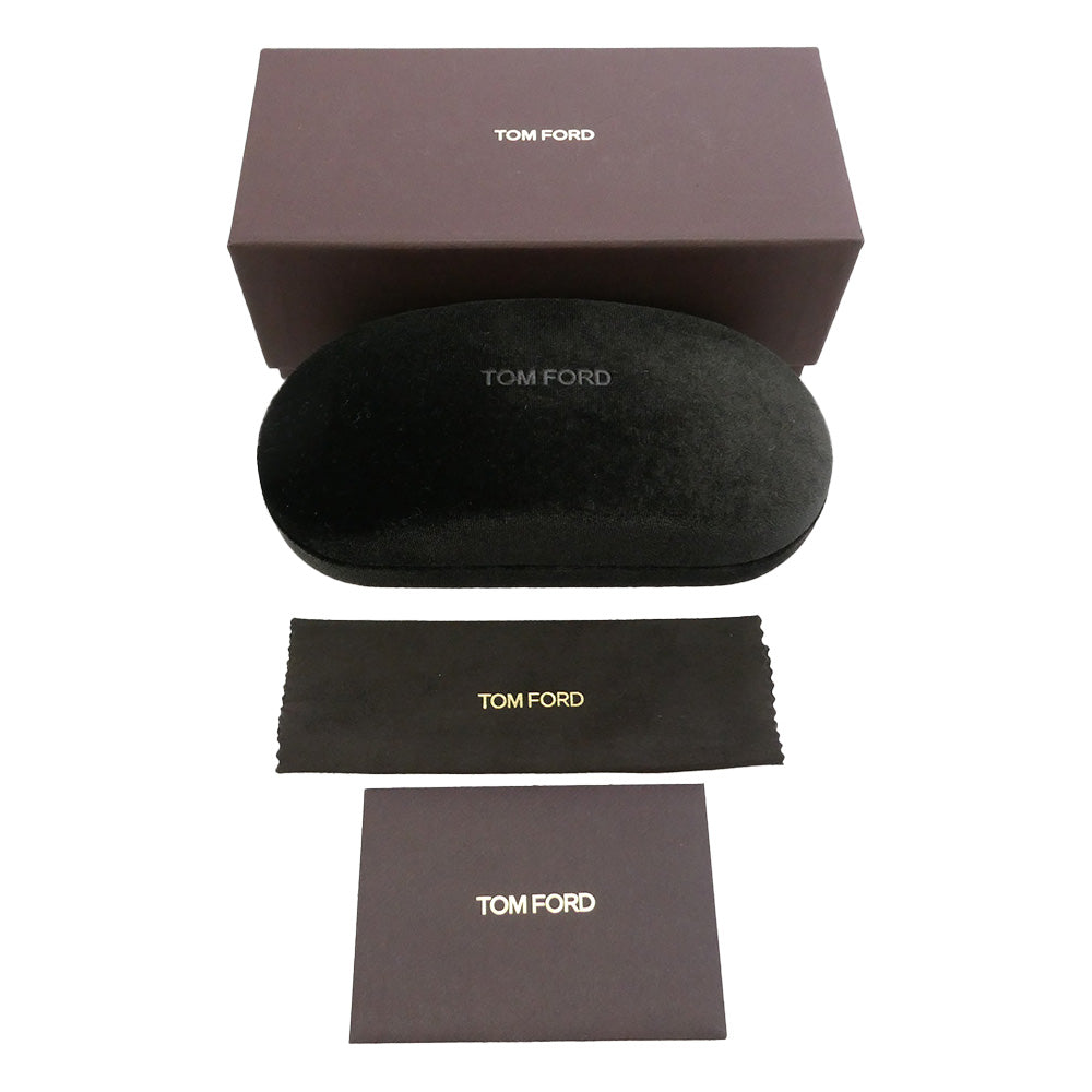 TOM FORD トムフォード TF975-K ウェリントン サングラス アイウェア グレー系 クリア系 52□23 145【中古】