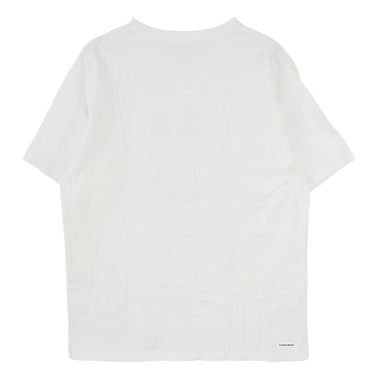 F.C.R.B. エフシーアールビー 20AW FCRB-202074 BOX LOGO TEE ボックスロゴ Tシャツ 半袖カットソー ホワイト系 XL【美品】【中古】