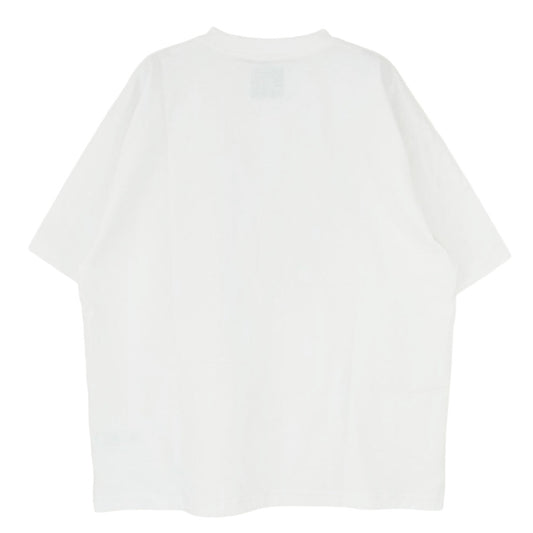 UNDERCOVER アンダーカバー Champion チャンピオン VBM14110C × Champion チャンピオン Various Artists ヴァリアス・アーティスツ グラフィックプリント Tシャツ 半袖カットソー ホワイト系 L【新古品】【未使用】【中古】