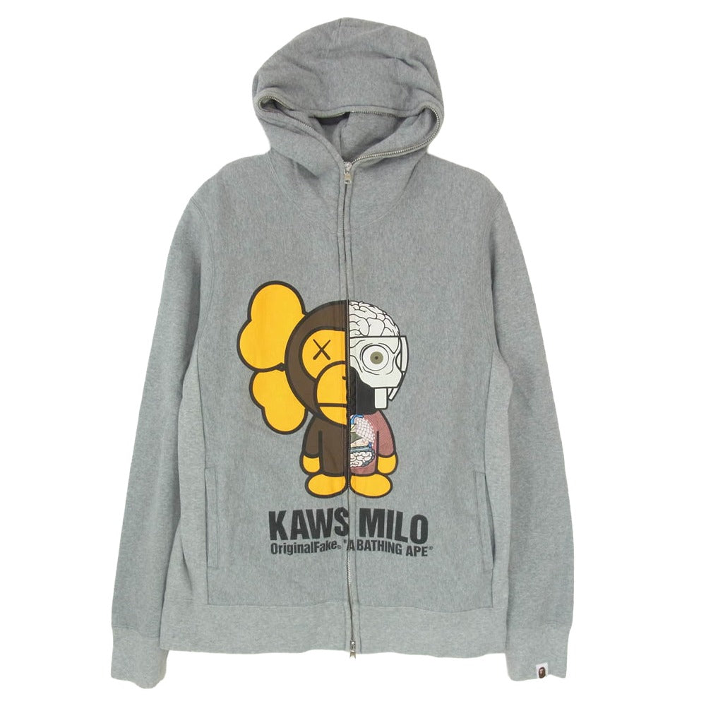 トップス APE BAPE STA スター パーカー KAWS BABY MILO m