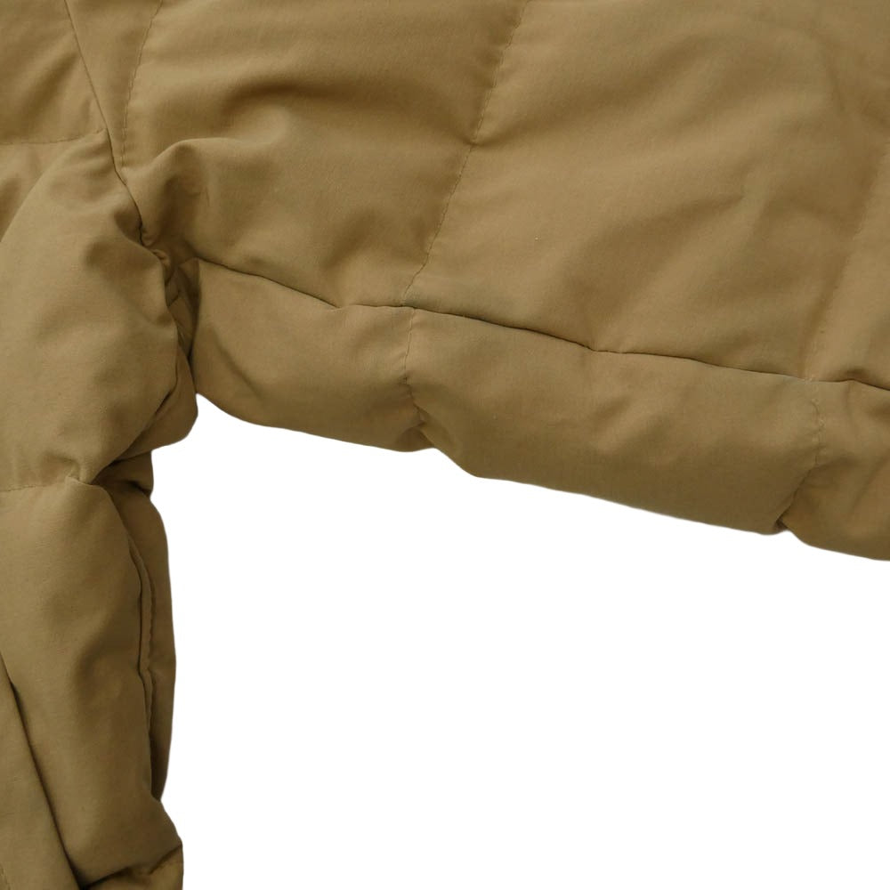 schott ショット 996D suede Leather Yoke Down Jacket スエードレザー ヨーク ダウンジャケット ベージュ系 M【中古】