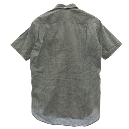 Supreme シュプリーム 14SS Mini Gingham Shirt ミニ ギンガムチェック 半袖 シャツ ブラック系 S【中古】