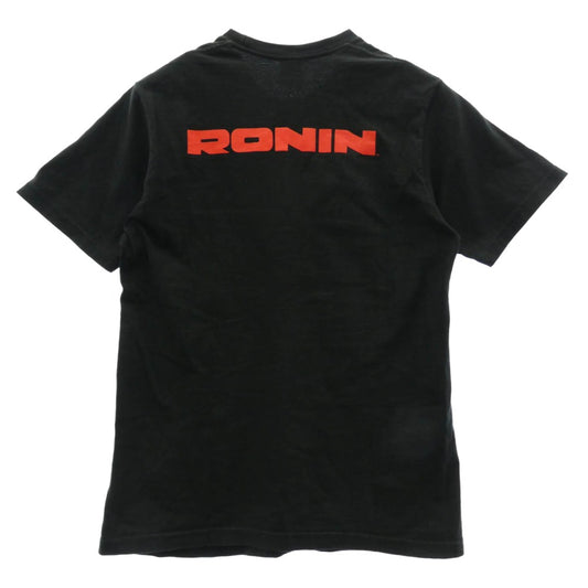 Supreme シュプリーム 23SS Ronin Tee ローニン フロントプリント クルーネック 半袖 Tシャツ ショートスリーブ カットソー ブラック系 S【中古】