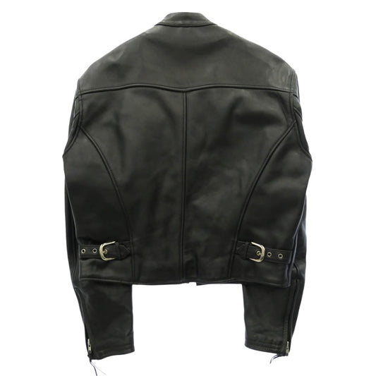 KADOYA カドヤ KPXVS1-006 K'S LEATHER&K'S PRODUCT レザー シングル ライダース ジャケット ブラック系 XXXL【中古】