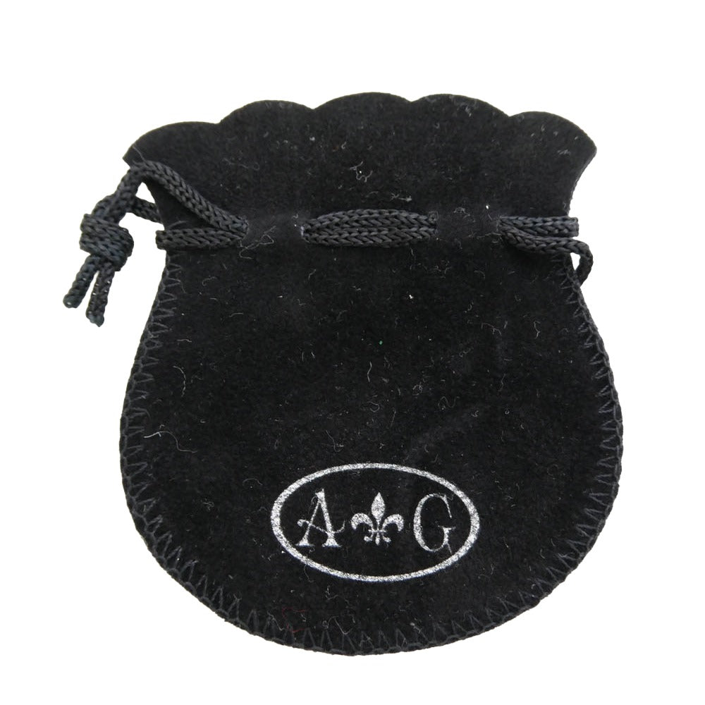 A&G エーアンドジー スクロール リング シルバー系 約18.5号【中古】