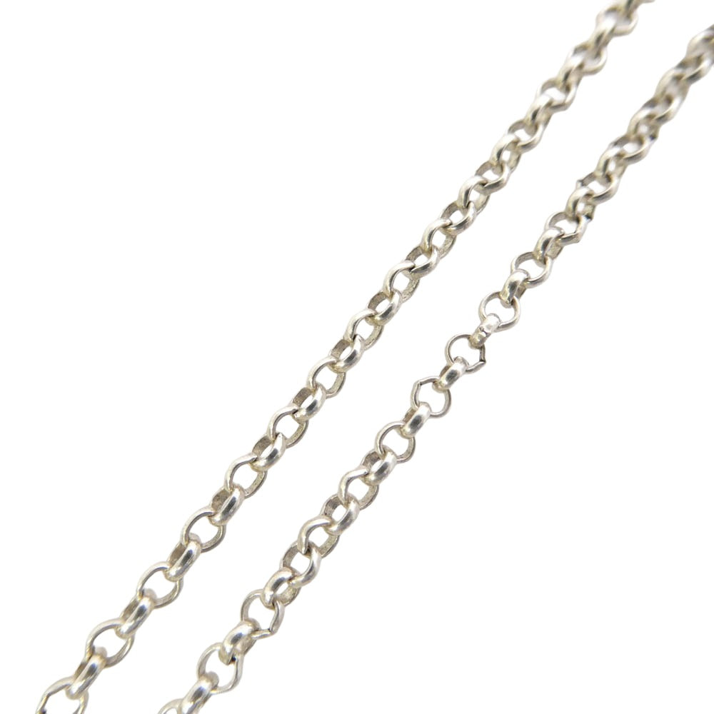 CHROME HEARTS クロムハーツ(原本無) NECKCHAIN 18inch 18インチ ロールチェーン ネックレス シルバー系【中古】