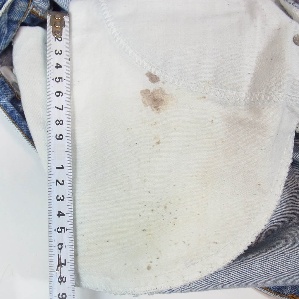 Levi's リーバイス 90s 517 オレンジタブ small e ボタン裏585 デニム パンツ インディゴブルー系 36【中古】