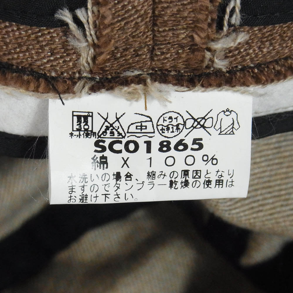 SUGAR CANE シュガーケーン キャスケット 帽子 ブラウン系 7 1/2【中古】