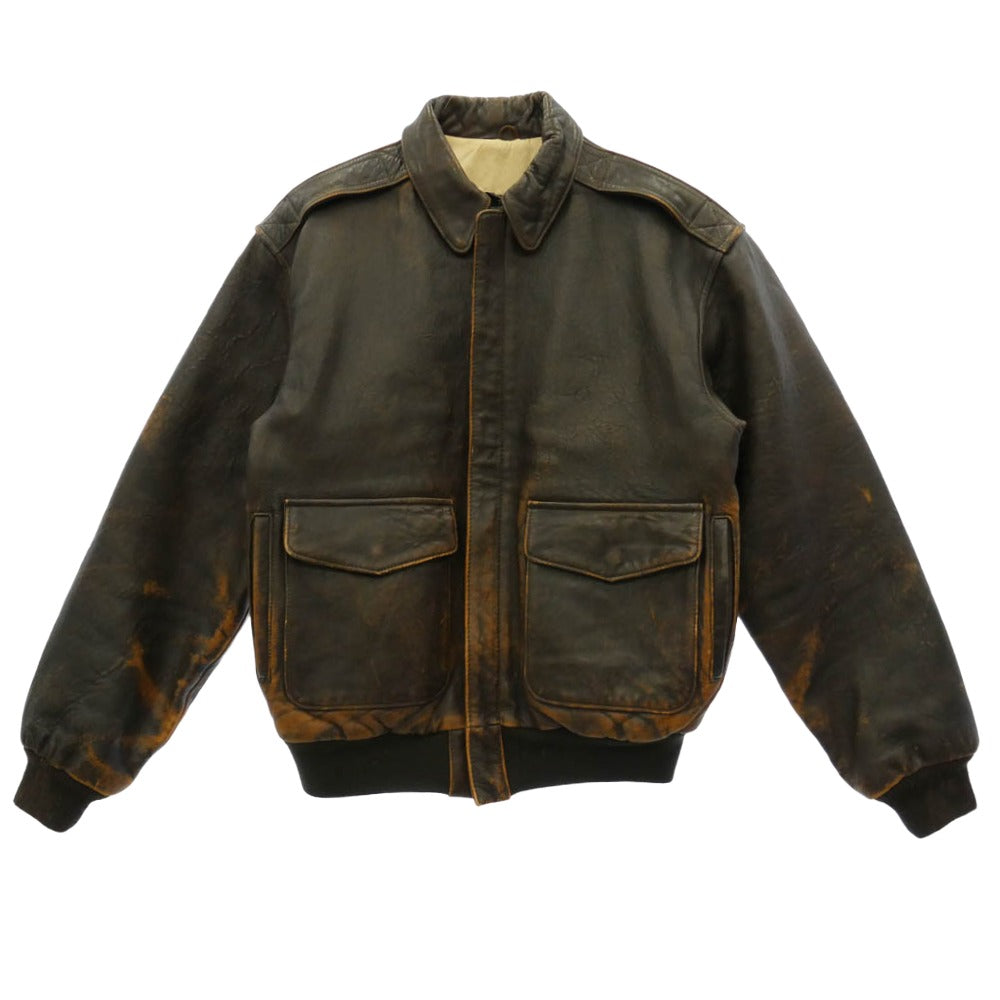 AVIREX アヴィレックス A-2 ITALY 1 LIRA フライトジャケット レザー