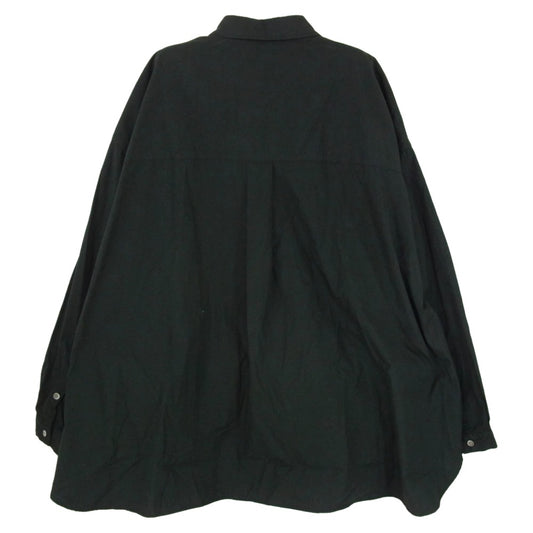 FreshService フレッシュサービス FSW-22-SH CORPORATE REGULAR COLLAR SHIRT コーポレート レギュラーカラー シャツ ブラック系 F【中古】