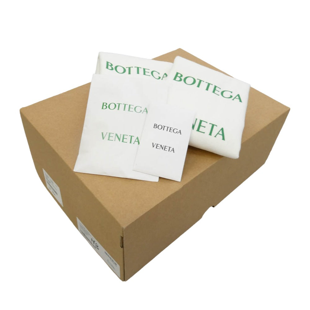 BOTTEGAVENETA ボッテガヴェネタ 763868 VULCAN バルカン レザー スニーカー ホワイト系 41【極上美品】【中古】