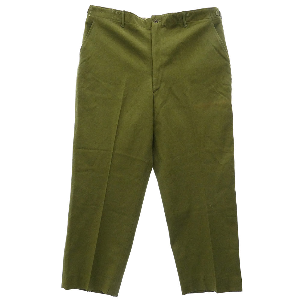 ヴィンテージ VINTAGE 55-T-35650-55 50s M51 U.S. ARMY 米軍 ミリタリー ウール フィールド トラウザーズ カーキ系【中古】 ヴィンテージ 55-T-35650-55 50s M51 U.S. ARMY 米軍 ミリタリー