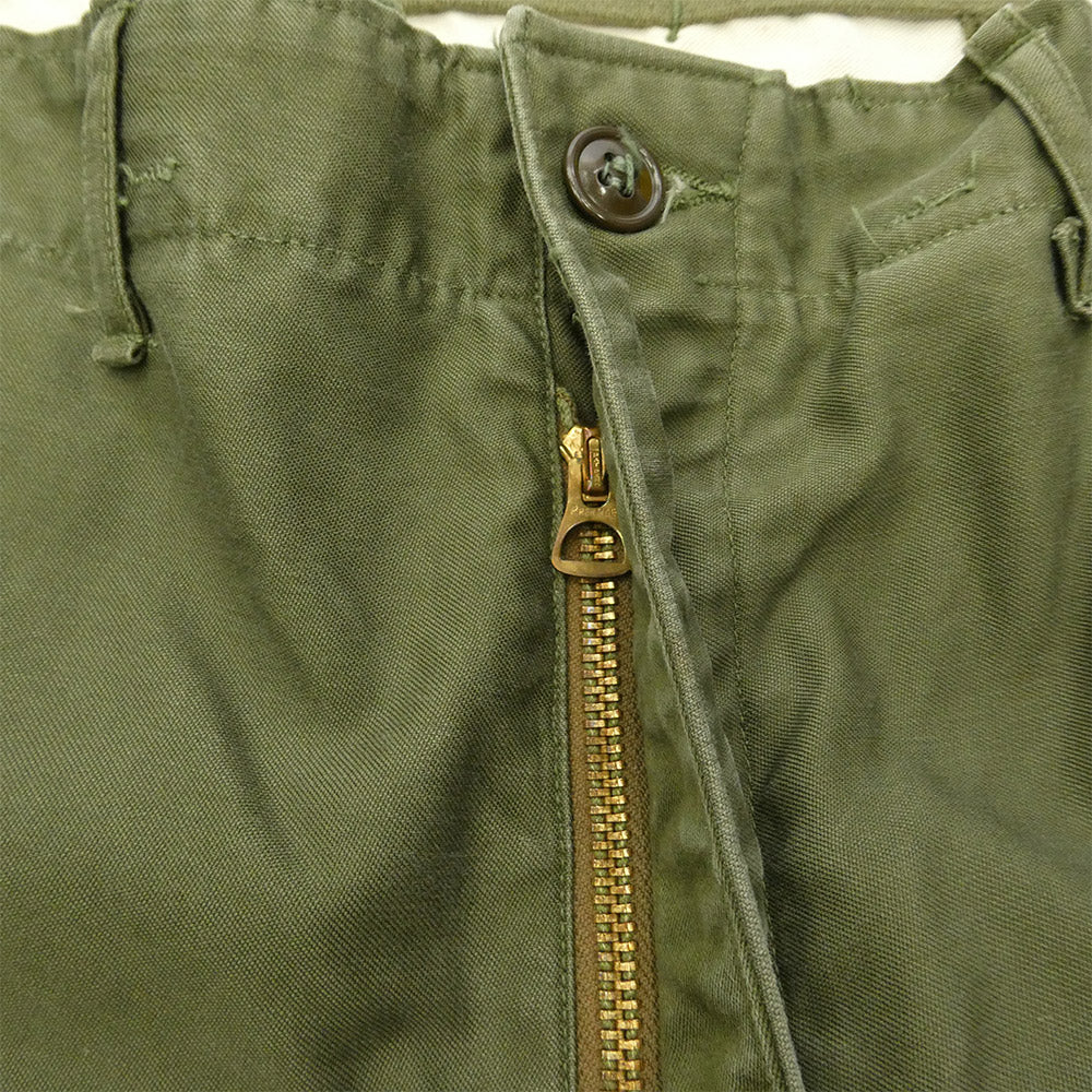 ヴィンテージ 50s 53年製 M51 U.S. ARMY 米軍 ミリタリー カーゴ パンツ カーキ系【中古】