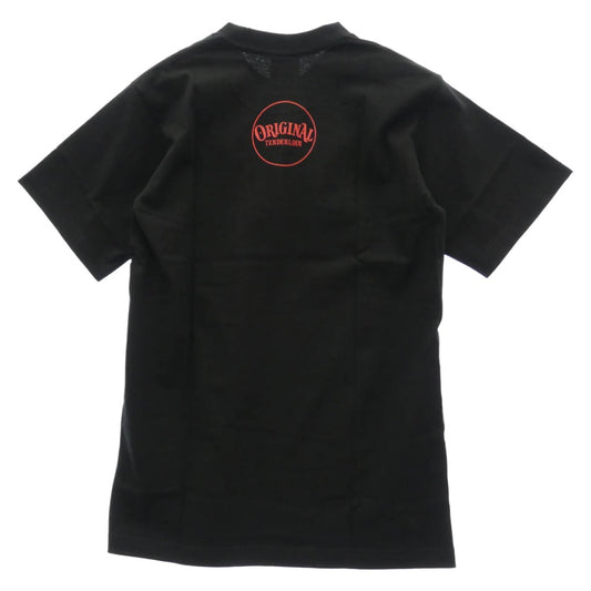 TENDERLOIN テンダーロイン x PRO CLUB プロクラブ TEE PC プリント 半袖 Tシャツ ブラック系 M【極上美品】【中古】