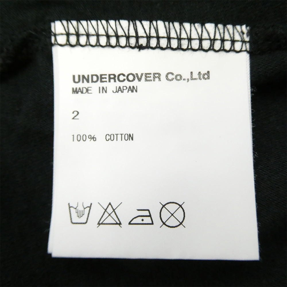 UNDERCOVER アンダーカバー 09SS Young Martyr Tee 若い殉教者 プリント 半袖 Tシャツ ブラック系 2【中古】