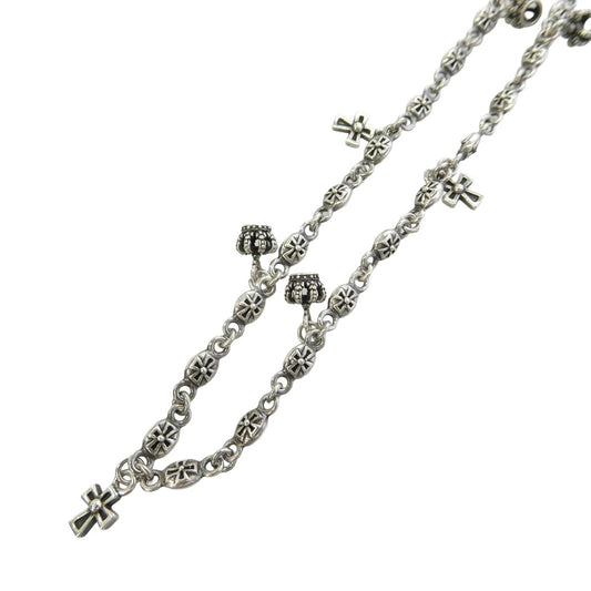 Justin Davis ジャスティンデイビス Trinity Chain トリニティ チェーン ネックレス 40cm シルバー系【中古】