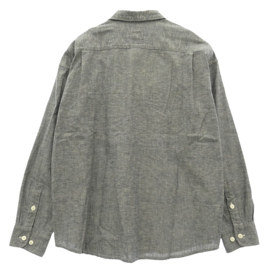 VISVIM ビズビム 25SS 0125105011024 LUMBER CHAMBRAY L/S ランバー シャンブレー 長袖 シャツ ネイビー系 2【中古】