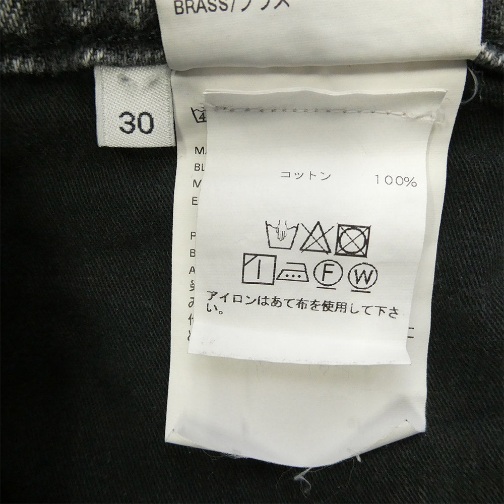 アワーレガシー 22AW M2205TB EXTENDED THIRD CUT エクステンデッド サード カット ジーンズ デニム パンツ ブラック系 30【中古】