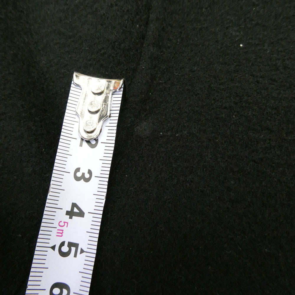 ACNE STUDIOS アクネストゥディオズ 24AW FN-MN-OUTW000910 ウール シングルブレスト チェスター コート ブラック系 48【中古】
