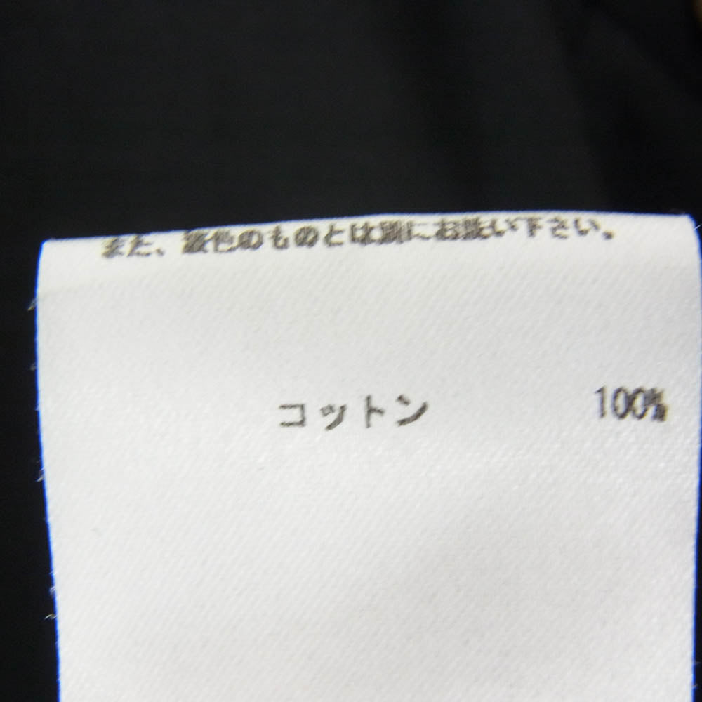 JIL SANDER ジルサンダー JSML707016ML24780872 コットン カーディガン カットソー バンドカラー ブラック系 L【中古】