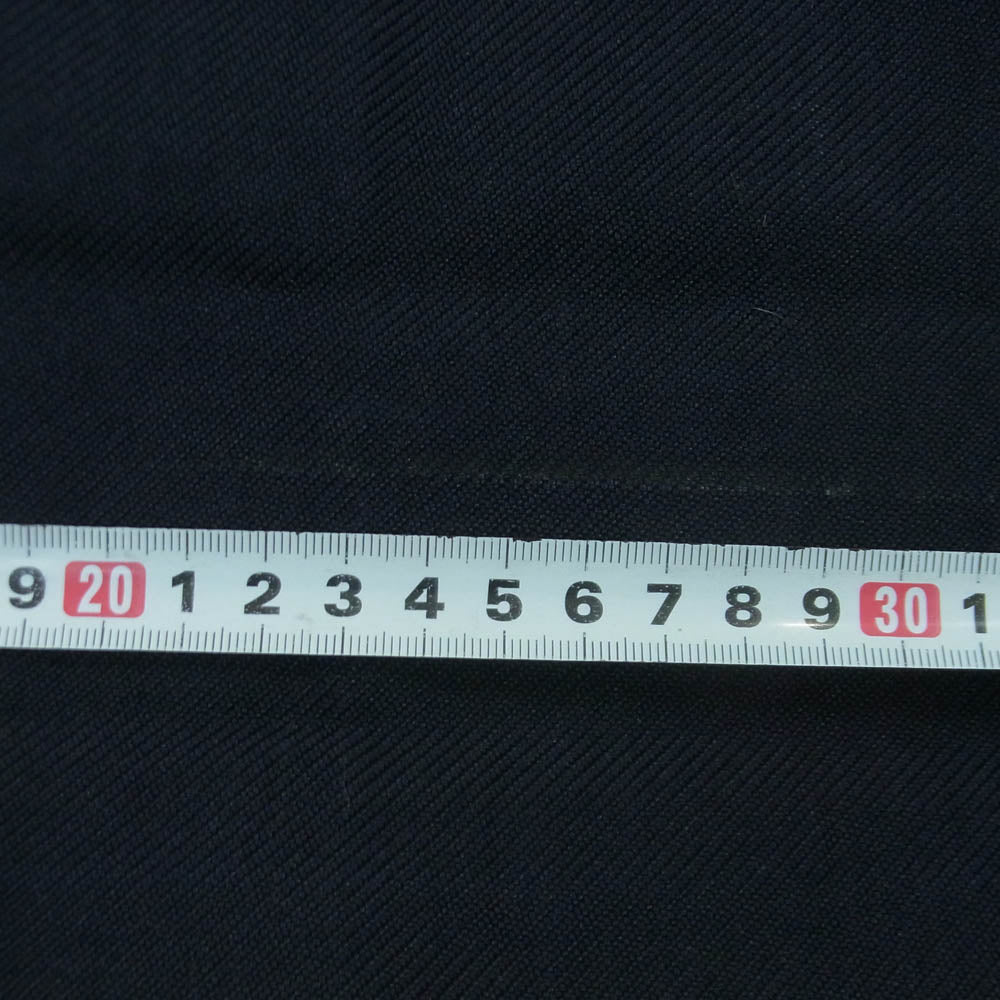 JIL SANDER ジルサンダー 15SS JSMG310431 ナイロン テーパード スラックス パンツ イタリア製 ネイビー系 46【中古】