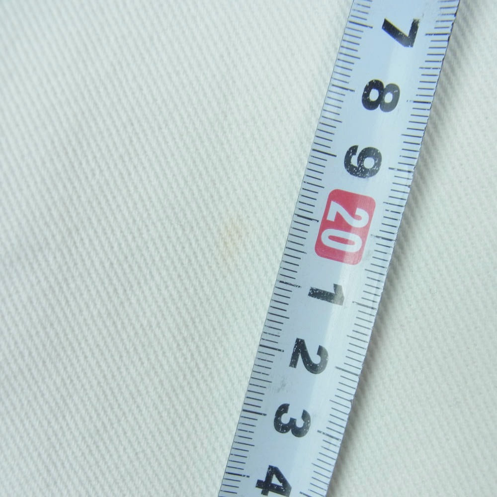 MAISON MARGIELA メゾンマルジェラ 17SS S32NC0476 MM6 エムエムシックス オーバーサイズ カットオフ 半袖 Tシャツ ARCHIVE ホワイト系 40【中古】