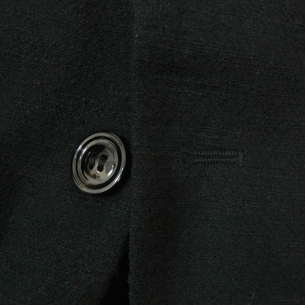 MAISON MARTIN MARGIELA メゾンマルタンマルジェラ 13AW S30BN0270 四つタグ 10ライン テーラードジャケット ブレザー ブラック系 48【中古】