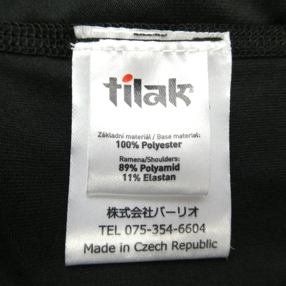TILAK ティラック MALIBU T-SHIRT マリブ Tシャツ ブラック系 XS【美品】【中古】
