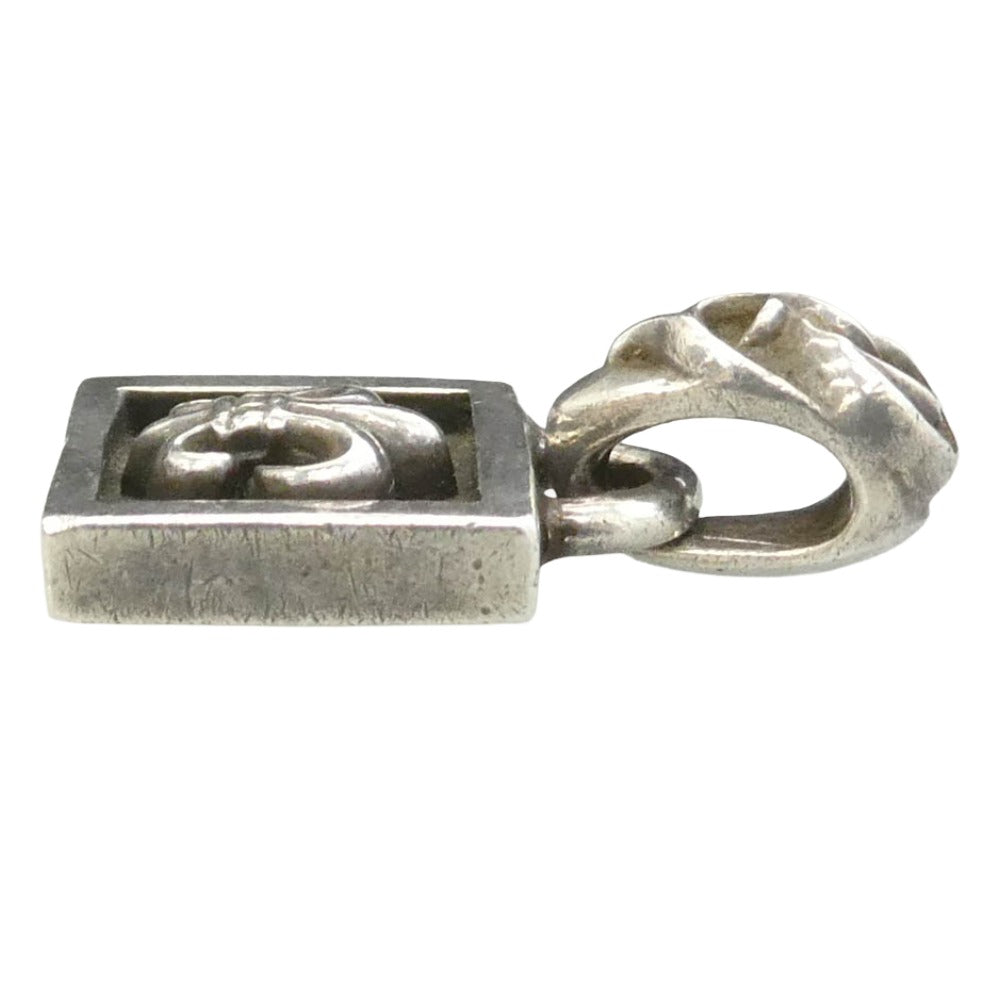 CHROME HEARTS クロムハーツ(原本無) FRAMED BS FLUER フレームド BSフレア チャーム ペンダントトップ シルバー系【中古】