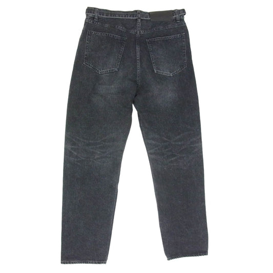 Sacai サカイ 23SS 23-06510 Straight Denim Pants ベルテッド ストレート デニムパンツ ジーンズ ブラックデニム ブラック系 3【中古】
