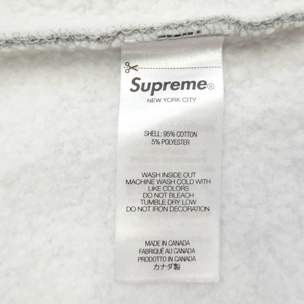 Supreme シュプリーム UNDERCOVER アンダーカバー 23SS × UNDERCOVER アンダーカバー Anti You Hooded Sweatshirt アンティ ユー フーディー スウェットシャツ プルオーバー パーカー グレー系 M【美品】【中古】
