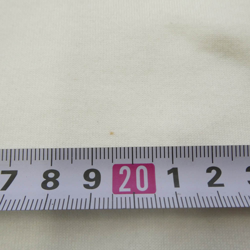 BURBERRY BLUE LABEL バーバリーブルーレーベル チェック切替 長袖 Tシャツ ホワイト系 L【中古】