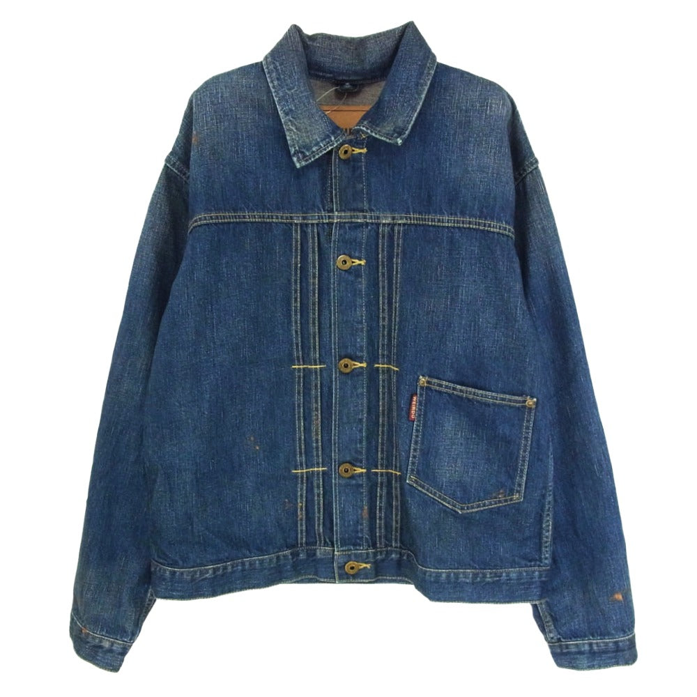 WEIRDO ウィアード WRD-18-AW-02 ワッペン デニム ジャケット 